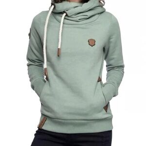 Naketano Darth Hoodie Women’s Sage Green‎ SZ S